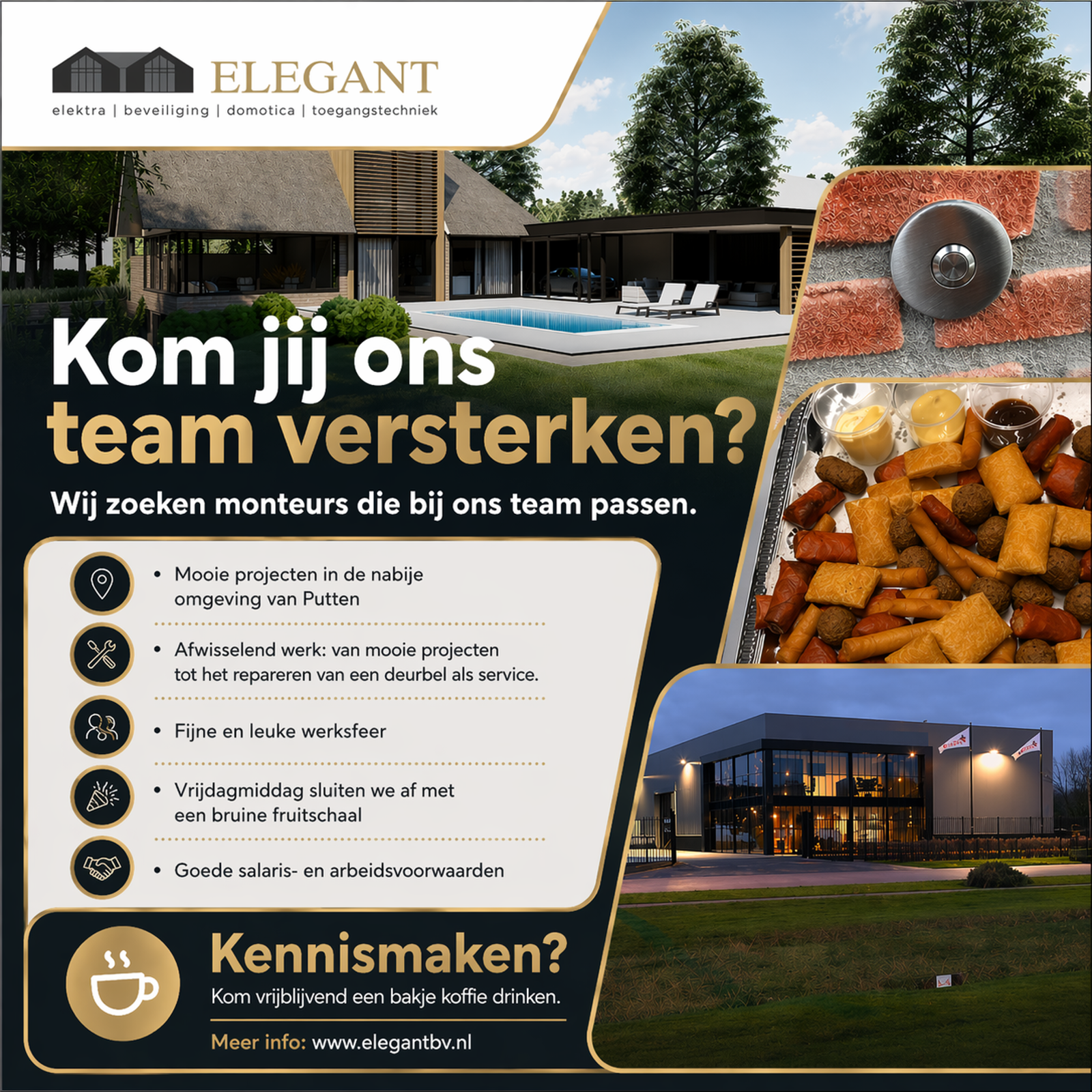 Collega monteurs gezocht